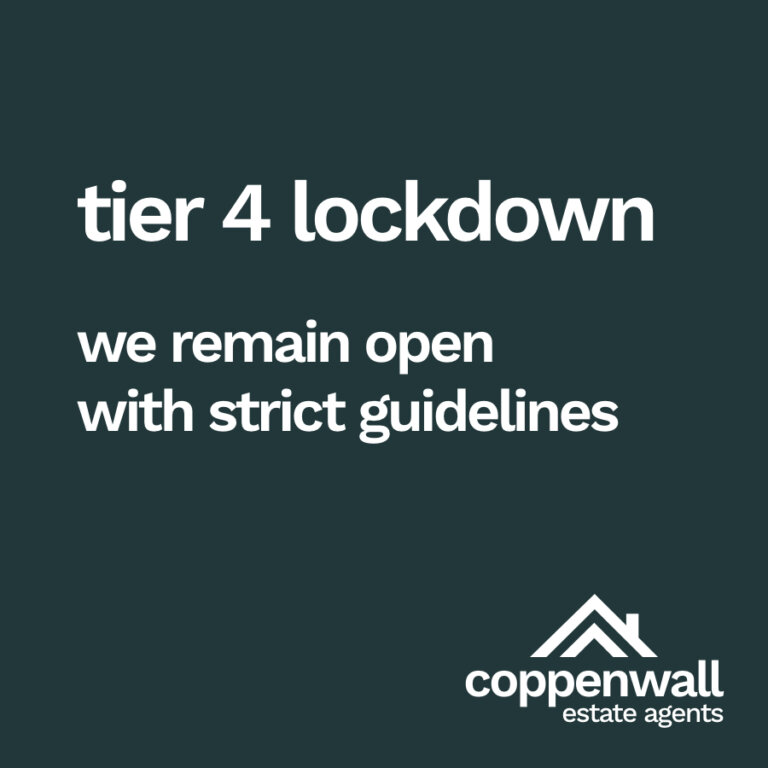 Tier 4 Lockdown in Rossendale Vs House Moving & Viewings. Coppenwall
