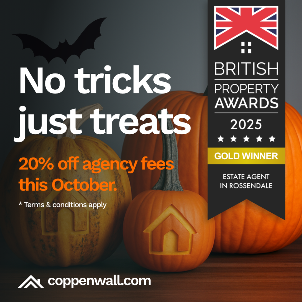 No Tricks just Treats, Halloween Discount from Coppenwall Estate Agents