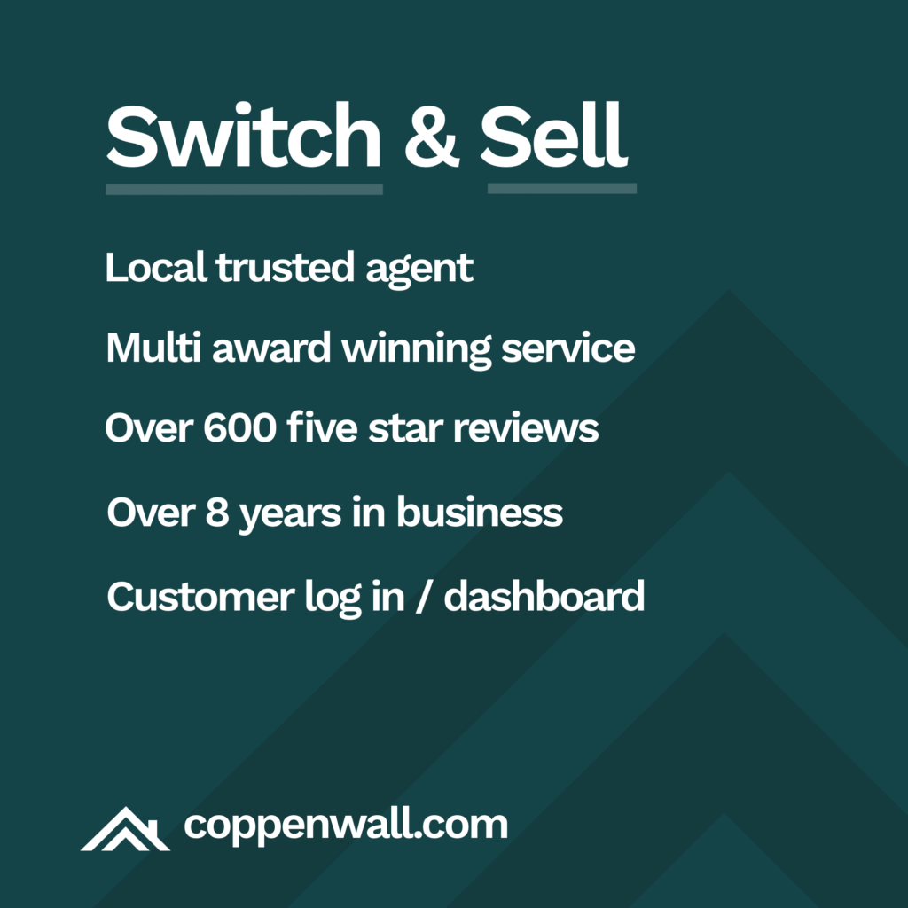 Switch and Sell With Coppenwall Estate Agents Rossendale & Burnley