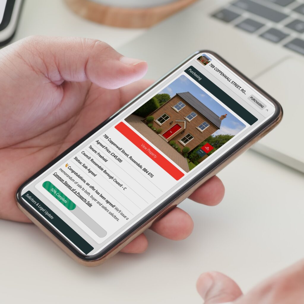 Sellers, Buyers, Landlords and Tenants Can log into Coppenwall