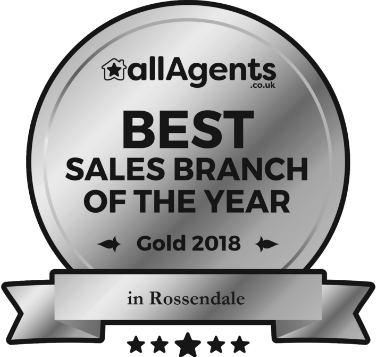 allAgents: Best Sales Branch of the Year, Gold in Rossendale, 2018