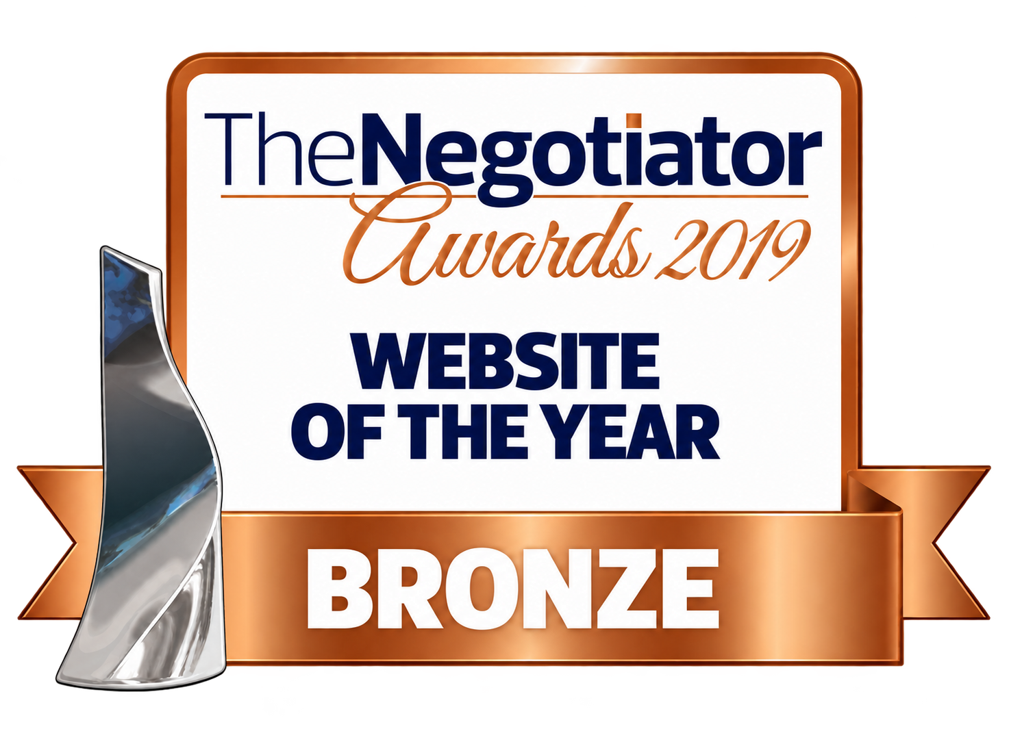 The Negotiator Awards: Website of the Year, Bronze, 2019