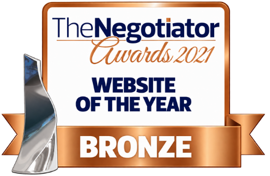 The Negotiator Awards: Website of the Year, Bronze, 2021